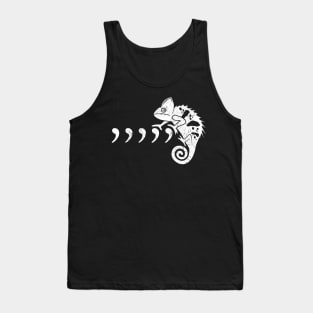 WHITE COMMA CHAMELEON Tank Top